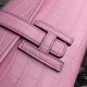 Hermes Jige Elan 29 Clutch In Pink Crocodile Leather