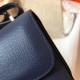 Hermes Blue Royale Epsom Constance Elan 25cm Bag