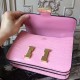 Hermes Pink Constance MM 24cm Crocodile Bag