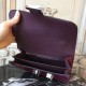 Hermes Fuchsia Constance MM 24cm Crocodile Bag