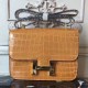 Hermes Camarel Constance MM 24cm Crocodile Bag