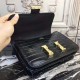 Hermes Black Constance MM 24cm Crocodile Bag