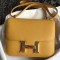 Hermes Mini Constance 18cm Jaune Epsom Bag