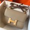 Hermes Epsom Constance 24cm Tourterelle Handmade Bag