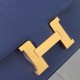 Hermes Epsom Constance 24cm Navy Blue Handmade Bag