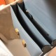 Hermes Epsom Constance 24cm Blue Lin Handmade Bag