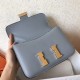 Hermes Epsom Constance 24cm Blue Lin Handmade Bag