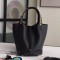 Hermes Black Picotin Lock 18cm Bag With Braided Handles