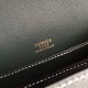 Hermes Mini Sac Roulis Bag In Green Swift Leather