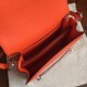 Hermes Mini Sac Roulis Bag In Orange Swift Leather