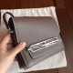 Hermes Mini Sac Roulis Bag In Etoupe Swift Leather