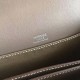 Hermes Mini Sac Roulis Bag In Etoupe Swift Leather