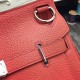 Hermes Red Large Jypsiere 34cm Bag