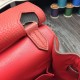 Hermes Red Large Jypsiere 34cm Bag