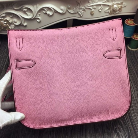 Hermes Pink Medium Jypsiere 31cm Bag