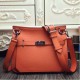 Hermes Orange Medium Jypsiere 31cm Bag