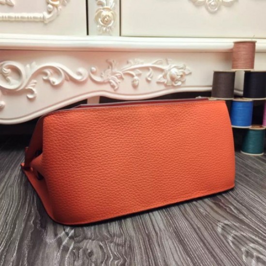 Hermes Orange Medium Jypsiere 31cm Bag