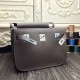 Hermes Grey Medium Jypsiere 31cm Bag