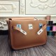 Hermes Brown Large Jypsiere 34cm Bag