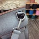 Hermes Blue Lin Large Jypsiere 34cm Bag