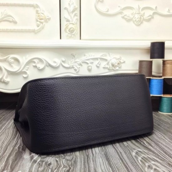 Hermes Black Medium Jypsiere 31cm Bag