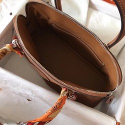 Hermes Gold Clemence Bolide 35cm Handmade Bag