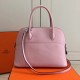 Hermes Bolide 31cm Bag In Pink Swift Leather