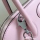 Hermes Bolide 31cm Bag In Pink Swift Leather