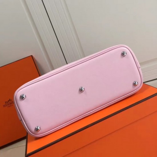 Hermes Bolide 31cm Bag In Pink Swift Leather