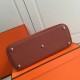 Hermes Bolide 31cm Bag In Brown Swift Leather