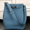 Replica AAA Hermes So Kelly 22cm Bag In Jean Blue Leather