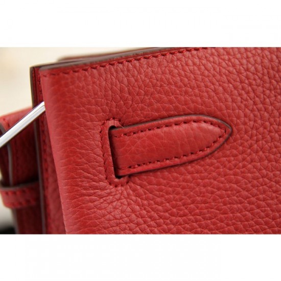 Perfect Copy Hermes So Kelly 22cm Bag In Red Leather