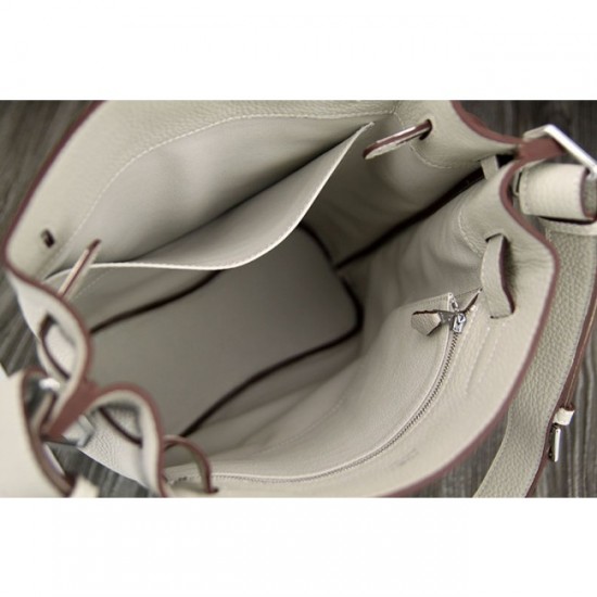 Replica AAA Hermes So Kelly 22cm Bag In White Leather