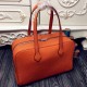 Hermes Victoria II 35cm Bag In Orange Leather Replica