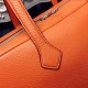 Hermes Victoria II 35cm Bag In Orange Leather Replica