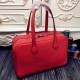 New Hermes Victoria II 35cm Bag In Red Leather 