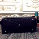 Luxury Imitation Hermes Victoria II 35cm Bag In Black Leather