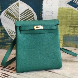 Knockoff Hermes Malachite Clemence Kelly Ado PM Backpack Replica