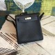 Copy Hermes Black Clemence Kelly Ado PM Backpack