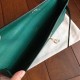 Knockoff Hermes Malachite Epsom Kelly Cut Clutch Handmade Bag