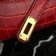 Cheap Fake Hermes Cherry Crocodile Kelly Cut Clutch Bag