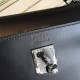 Designer Luxury Replica Hermes All Black Box Kelly 35cm Handmade Bag