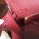 Imitation Hermes Bordeaux Clemence Kelly 35cm Handmade Bag