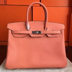 High End Replica Hermes Crevette Clemence Birkin 40cm Handmade Bag