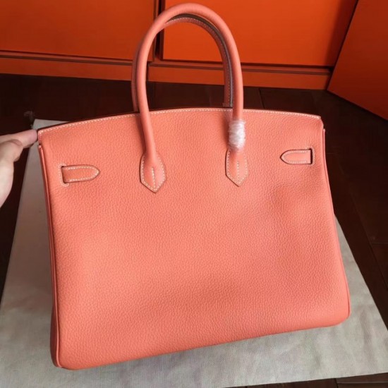 High End Replica Hermes Crevette Clemence Birkin 40cm Handmade Bag