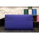 AAA Replica Top Fake Hermes Kelly Longue Wallet In Electric Blue Clemence Leather