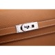 Luxury Replica Hermes Kelly Longue Wallet In Brown Epsom Leather 