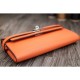 Hermes Kelly Longue Wallet In Crevette Epsom Leather Replica