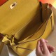 Hermes Kelly 28cm Retourne Bag In Soleil Clemence Leather