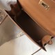 Hermes Kelly 28cm Sellier Bag In Brown Epsom Leather